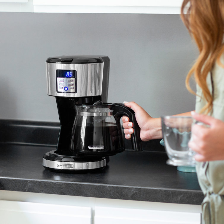Great quality Mainstays Black 12Cup Coffee Maker with Removable Filter